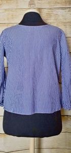 Striped Long Sleeve Blouse